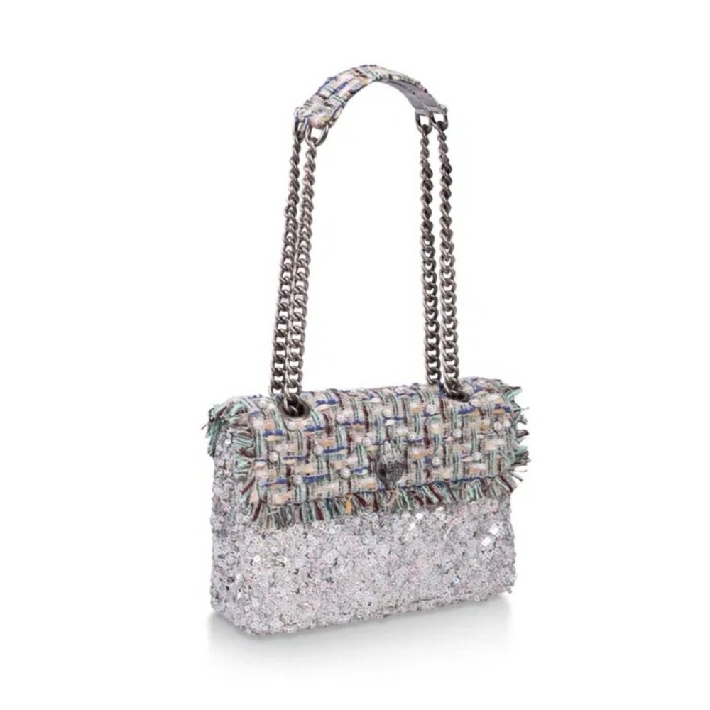 Kurt Geiger Multicolor Tweed Shoulder Bag